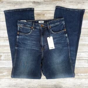 Wrangler Westward 626 Jeans 30x30 NWT High Rise Boot Cut Western Med Wash Casual